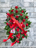 6' Roses spray